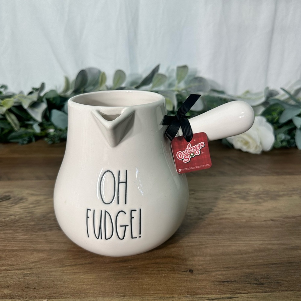 Rae Dunn Oh Fudge! Cocoa pot